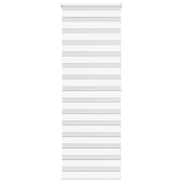 vidaXL Doppelrollo Weiß 85x200 cm Stoffbreite 80,9 cm Polyester 4014778 günstig online kaufen