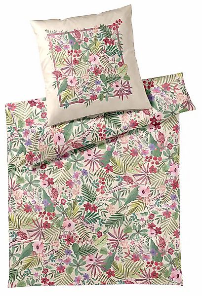 Elegante Bettwäsche »Rise« 2 Stk. tlg. angenehmes Hautgefühl günstig online kaufen