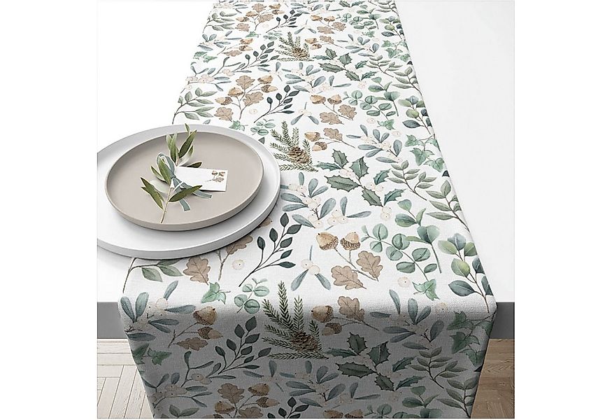 Ambiente® Tischläufer Collection of leaves (1-tlg, 1-teilig), Tischläufer T günstig online kaufen
