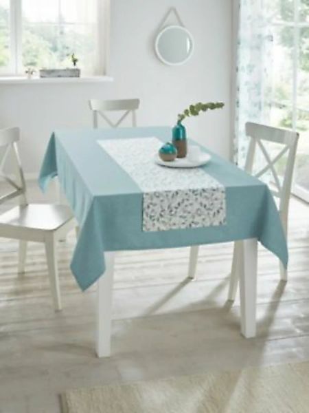 HOME Living Tischdecken Türkis Tischdecken türkis günstig online kaufen