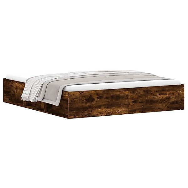 vidaXL Bettgestell Räuchereiche 180x200 cm1909757 günstig online kaufen