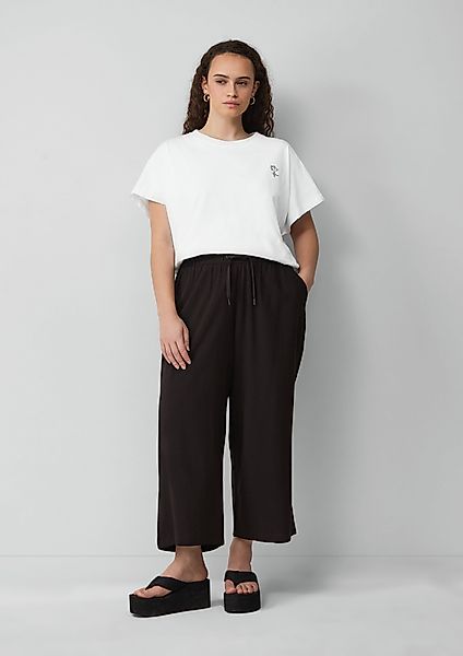 QS Stoffhose Culotte aus Viskose günstig online kaufen