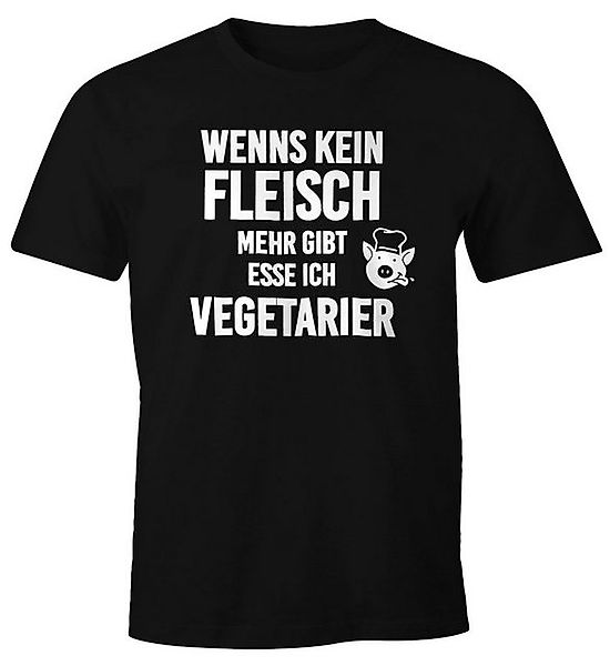 MoonWorks Print-Shirt Herren T-Shirt Wenn es günstig online kaufen