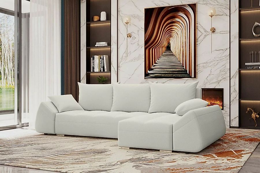 99rooms Ecksofa Cascade, L-Form, Eckcouch, Sofa, Sitzkomfort, mit Bettfunkt günstig online kaufen