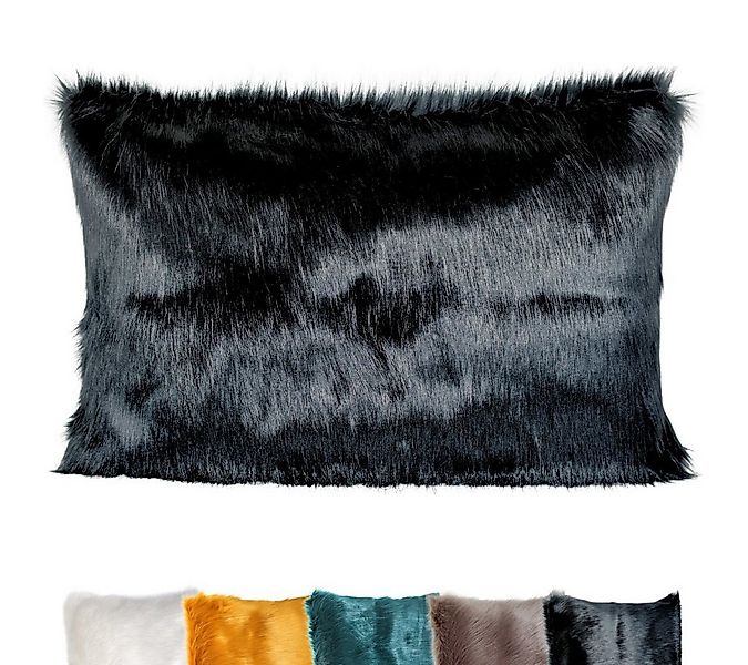 REALLaxx Dekokissen Kenia, 40 x 60 cm, Kissenbezug mit Füllung, Kunstfell, günstig online kaufen