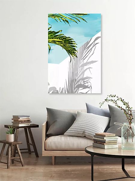Poster / Leinwandbild - Palms In My Backyard günstig online kaufen