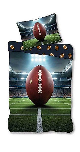 BrandMac Bettwäsche American Football - Wende-Bettwäsche-Set, 135x200 & 80x günstig online kaufen