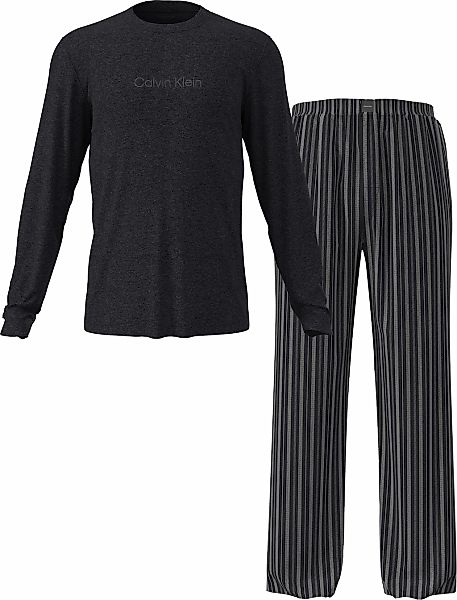 Calvin Klein Underwear Schlafanzug "LS TEE PANT SET" Mit elastischem Bund günstig online kaufen
