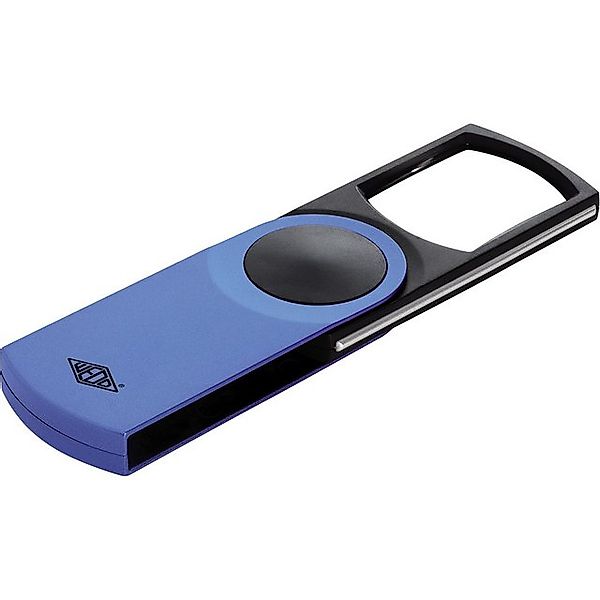 WEDO Taschenlupe Lupe SWING-IT 2717603 beleuchtet 3 fach blau. günstig online kaufen