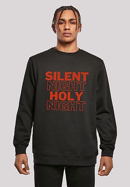 F4NT4STIC Kapuzenpullover "Silent Night Holy Night Weihnachten" Print günstig online kaufen