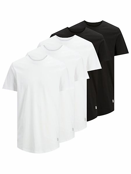 Jack & Jones T-Shirt "JJENOA TEE SS CREW NECK 5PK MP NOOS" Packung, 5er-Pac günstig online kaufen