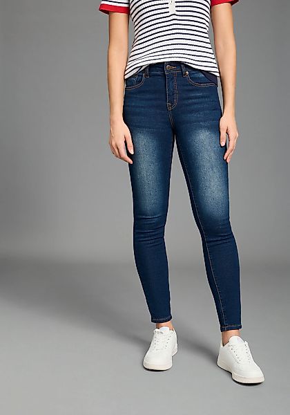 KangaROOS Slim-fit-Jeans "CROPPED HIGH WAIST SLIM FIT", schmale Passform, R günstig online kaufen