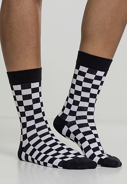 URBAN CLASSICS Strümpfe "Urban Classics Accessoires Checker Socks 2-Pack", günstig online kaufen