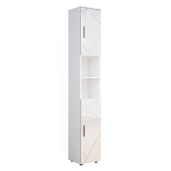 Vicco Hochschrank Irma, Weiß Hochglanz, 30 x 192 cm (1-St) günstig online kaufen