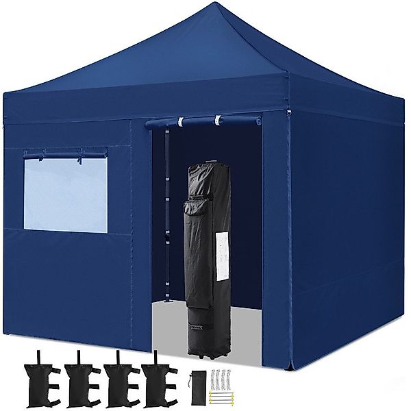 Yaheetech Faltpavillon 3x3 m, mit 4 günstig online kaufen