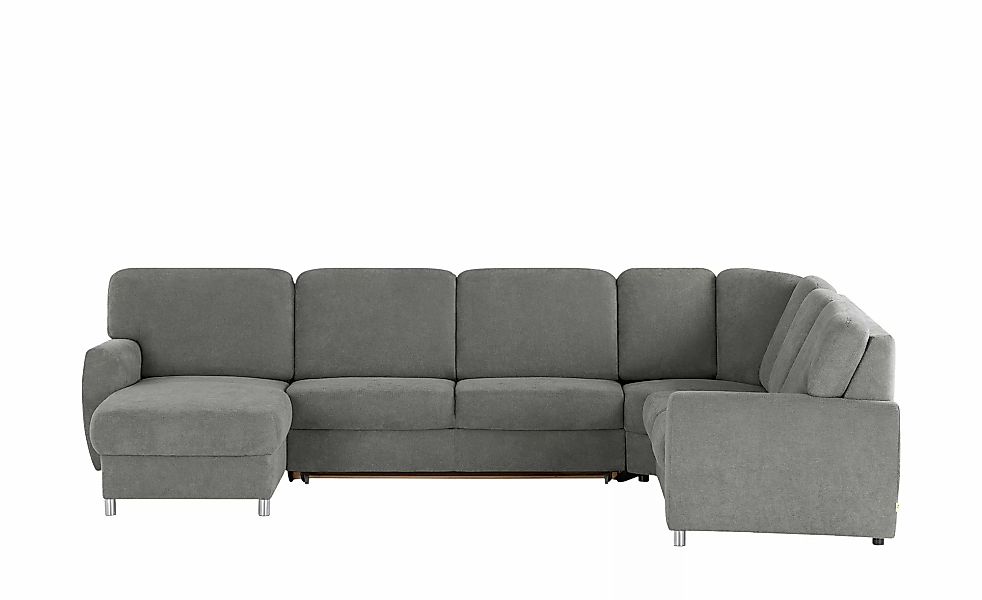 smart Wohnlandschaft  Valencia ¦ grau ¦ Maße (cm): B: 341 H: 90 T: 240.0 Po günstig online kaufen