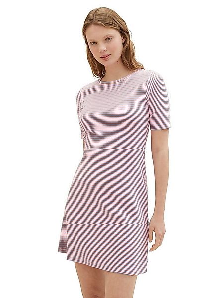 TOM TAILOR Denim Jerseykleid mit Ringel-Optik günstig online kaufen