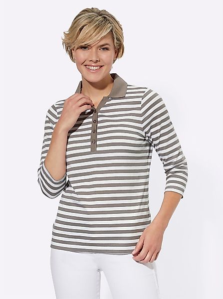 Casual Looks Poloshirt "Poloshirt" 1 Stk. tlg. günstig online kaufen