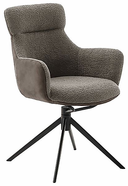 MCA furniture Esszimmerstuhl "PELION", Feingewebe, (2er-Set), drehbar 360, günstig online kaufen