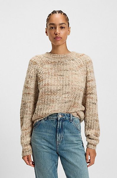 BOSS ORANGE Strickpullover Fiambella Premium Damenmode Rundhalsausschnitt, günstig online kaufen