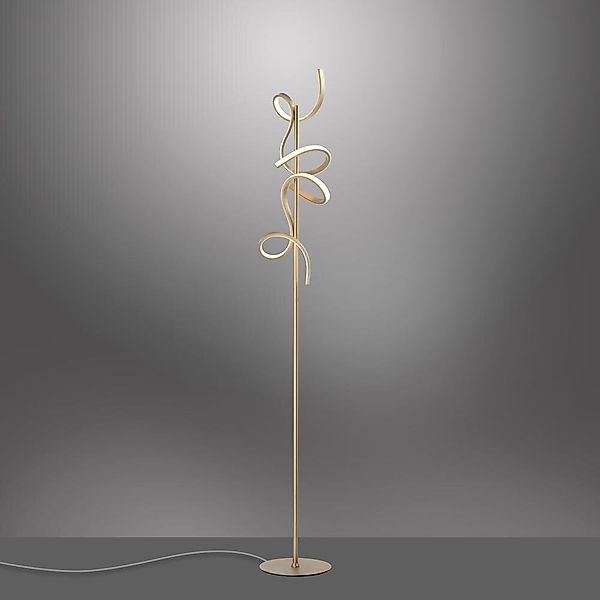 JUST LIGHT Stehlampe CURLS, LED fest integriert, Warmweiß, LED, dimmbar übe günstig online kaufen