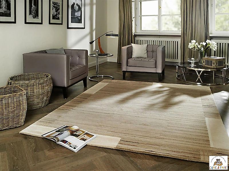 OCI DIE TEPPICHMARKE Orientteppich »Savana Kite, Wollteppich«, rechteckig, günstig online kaufen
