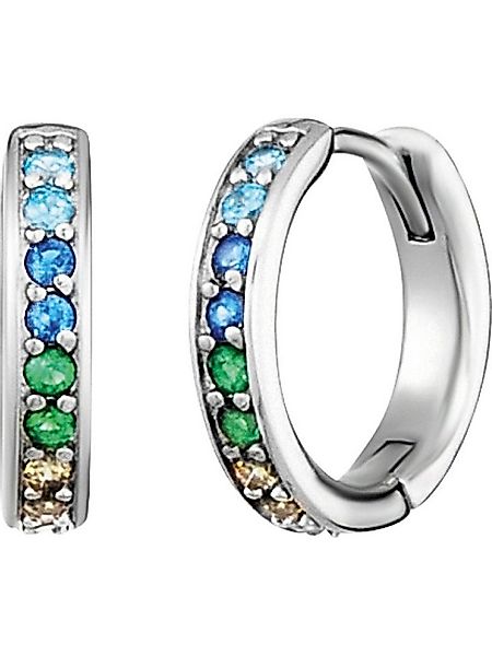 Engelsrufer Paar Creolen Engelsrufer Damen-Creolen 925er Silber Zirkonia (P günstig online kaufen