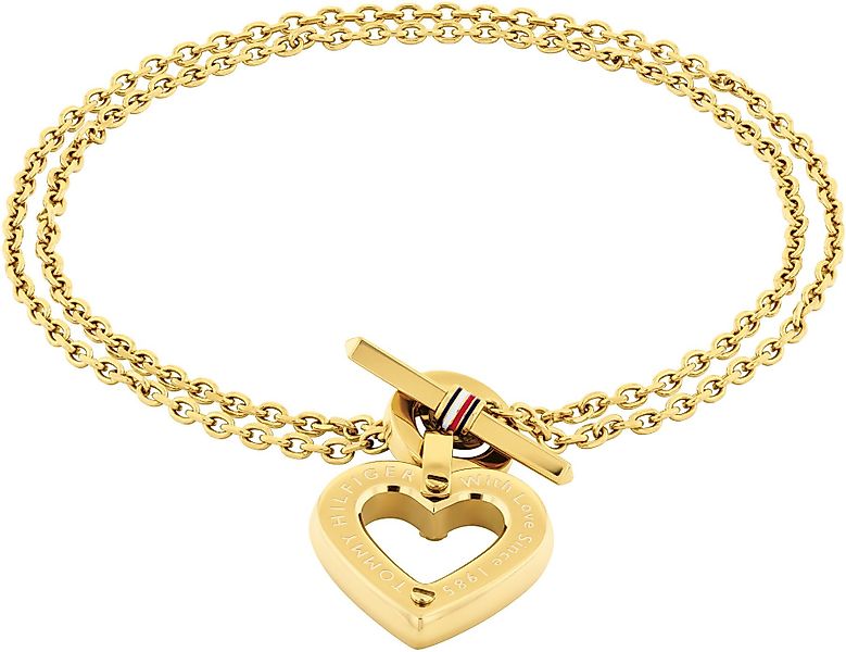 Tommy Hilfiger Armkette TOGGLE HEART, Herz, günstig online kaufen