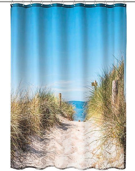 Kleine Wolke Duschvorhang Borkum Breite 180 günstig online kaufen