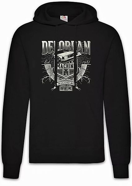 Urban Backwoods Hoodie Car Time Machine Herren Hoodie Back Zurück To The Di günstig online kaufen