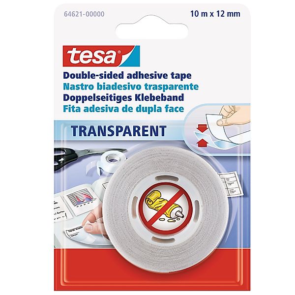 tesa Klebehaken tesa doppelseitiges Klebeband 10 m x 12 mm günstig online kaufen