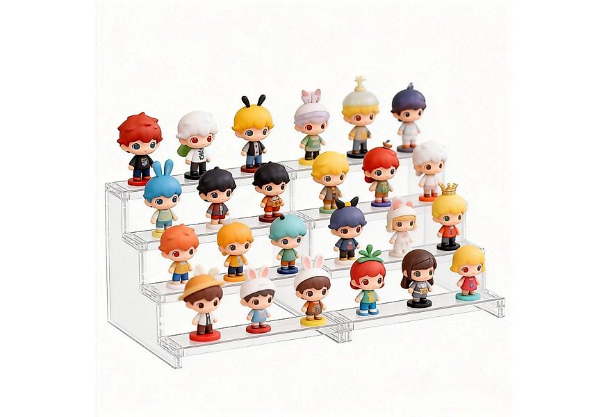 Lifewit Stufenregal Transparenter Kunststoff Ausstellungsständer zur kleine günstig online kaufen