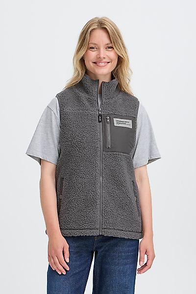 OXMO Plüschweste OXABBY Kuschelige Fleeceweste Teddy günstig online kaufen