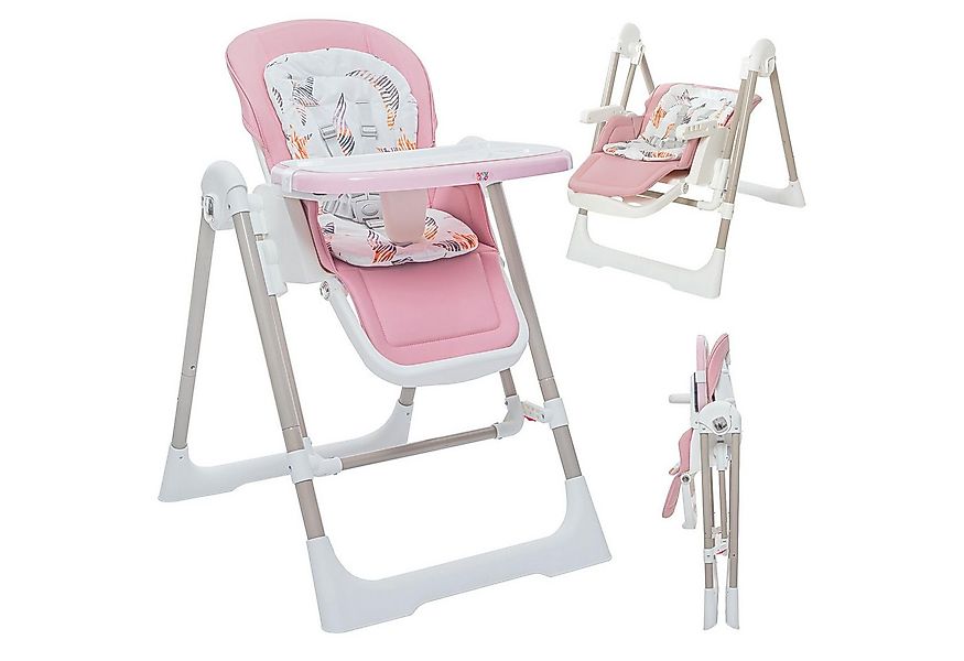 Baby Vivo Hochstuhl Kinderhochstuhl 3in1 / Babywippe für Kinder - Lulu in R günstig online kaufen