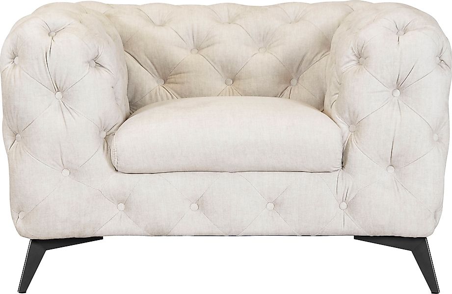 Leonique Chesterfield-Sessel "Glynis Sessel", aufwändige Knopfheftung, mode günstig online kaufen