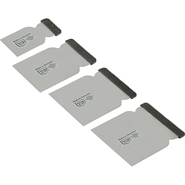 LUX-TOOLS Spachtelset Edelstahl Rostfrei 4-teilig günstig online kaufen