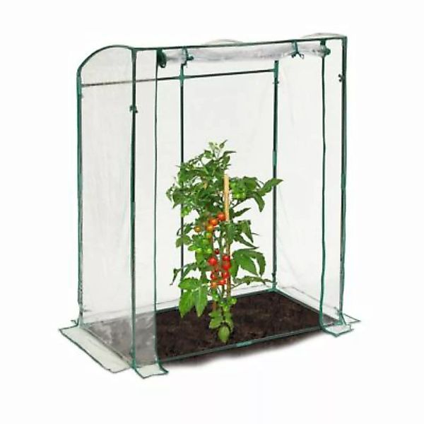 relaxdays Tomatengewächshaus mit PVC-Folie grün/transparent günstig online kaufen