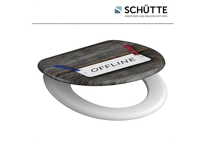 Schütte WC-Sitz Segeln, bruchsicher und kratzfest, Absenkautomatik, Standar günstig online kaufen