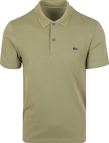 Lacoste Poloshirt Breathable Grün - Größe M günstig online kaufen