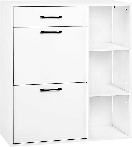 Woltu Schuhschrank (1-St) Schuhkipper mit 2 Klappfächern, platzsparend günstig online kaufen