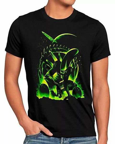 style3 Print-Shirt Herren T-Shirt Xeno Offspring xenomorph alien ridley sco günstig online kaufen