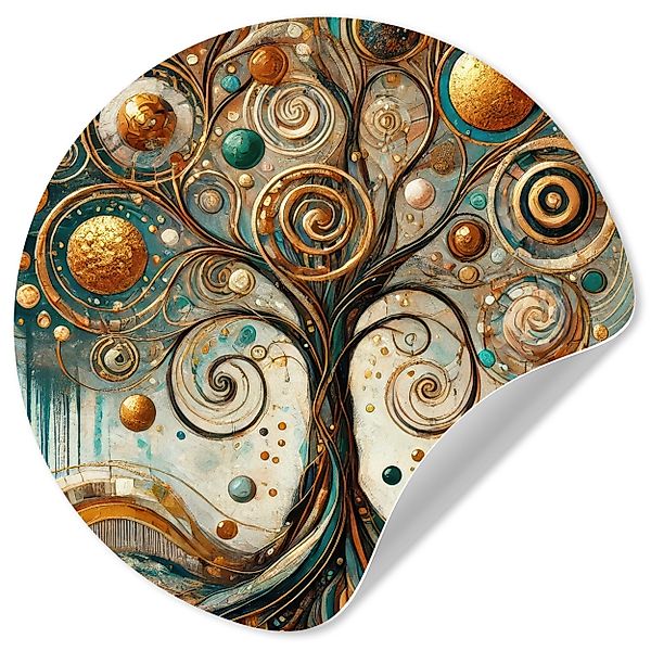 MuchoWow Wandsticker Baum des Lebens - günstig online kaufen