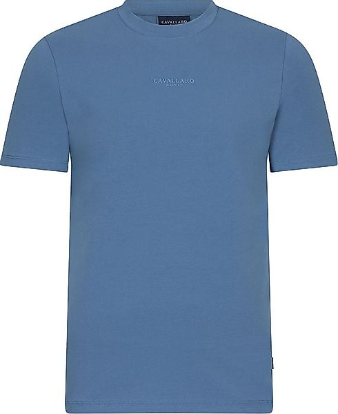 Cavallaro Darione T-Shirt Logo Blau - Größe XL günstig online kaufen