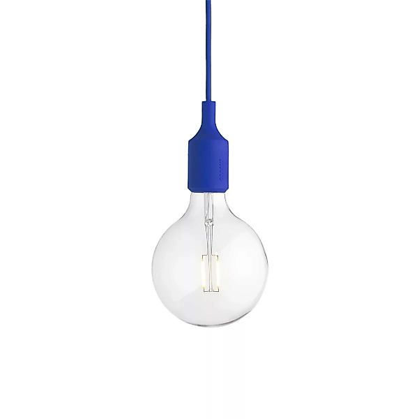 E 27 Lamp Pendelleuchte blau günstig online kaufen
