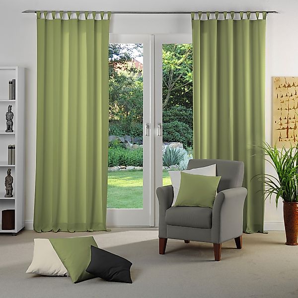 Wirth Vorhang Dim out, Schlaufen (1 günstig online kaufen