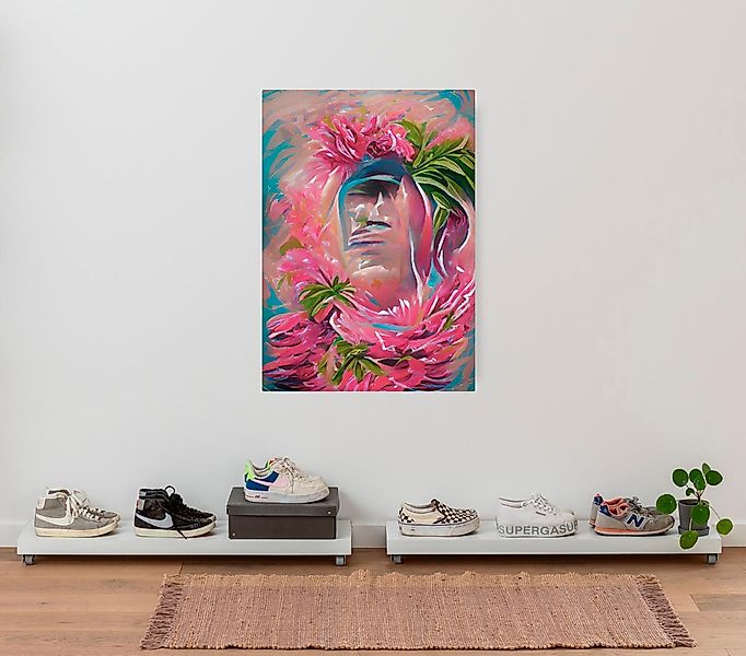 Komar Leinwandbild "Hawaiana - Größe 40 x 60 cm" Natur 1 Stk. tlg. Keilrahm günstig online kaufen