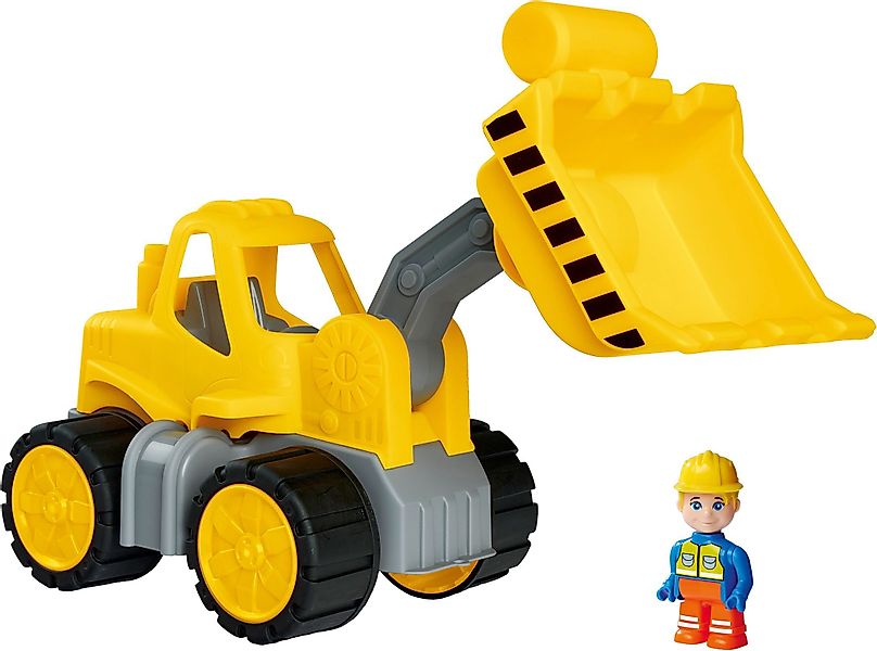 BIG Spielzeug-Radlader Power-Worker Radlader + Figur, günstig online kaufen
