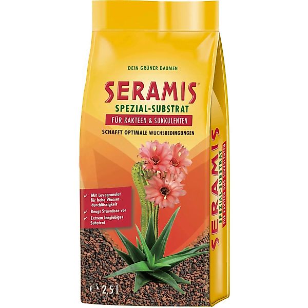 Seramis Spezial-Substrat für Kakteen & Sukkulenten 2,5 l günstig online kaufen