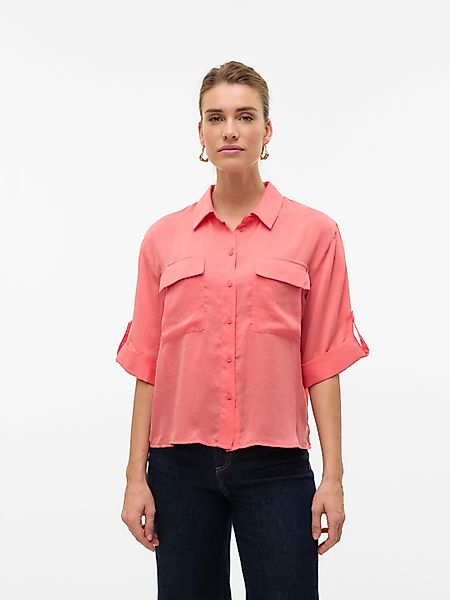 Vero Moda Kurzarmbluse VMFABIANA 3/4 SHIRT günstig online kaufen