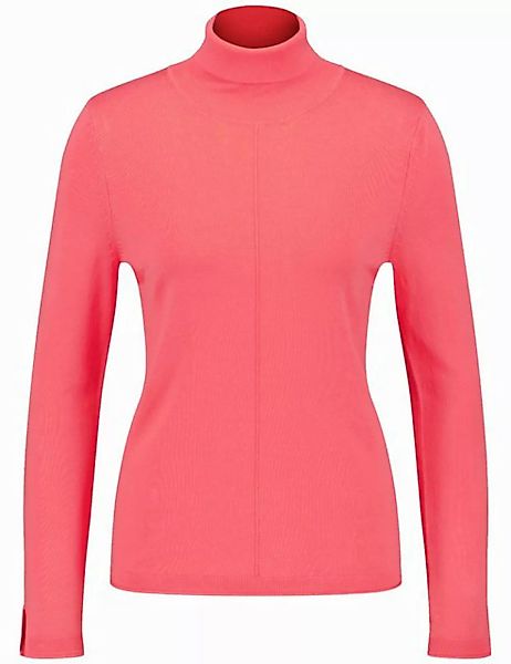 GERRY WEBER Rundhalspullover Softer Rollkragenpullover mit Armschlitzen günstig online kaufen